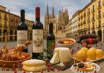 Los platos más típicos de Burgos que la IA transforma en gigantescos