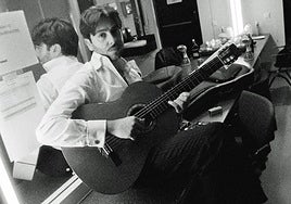 El guitarrista Yerai Cortés.