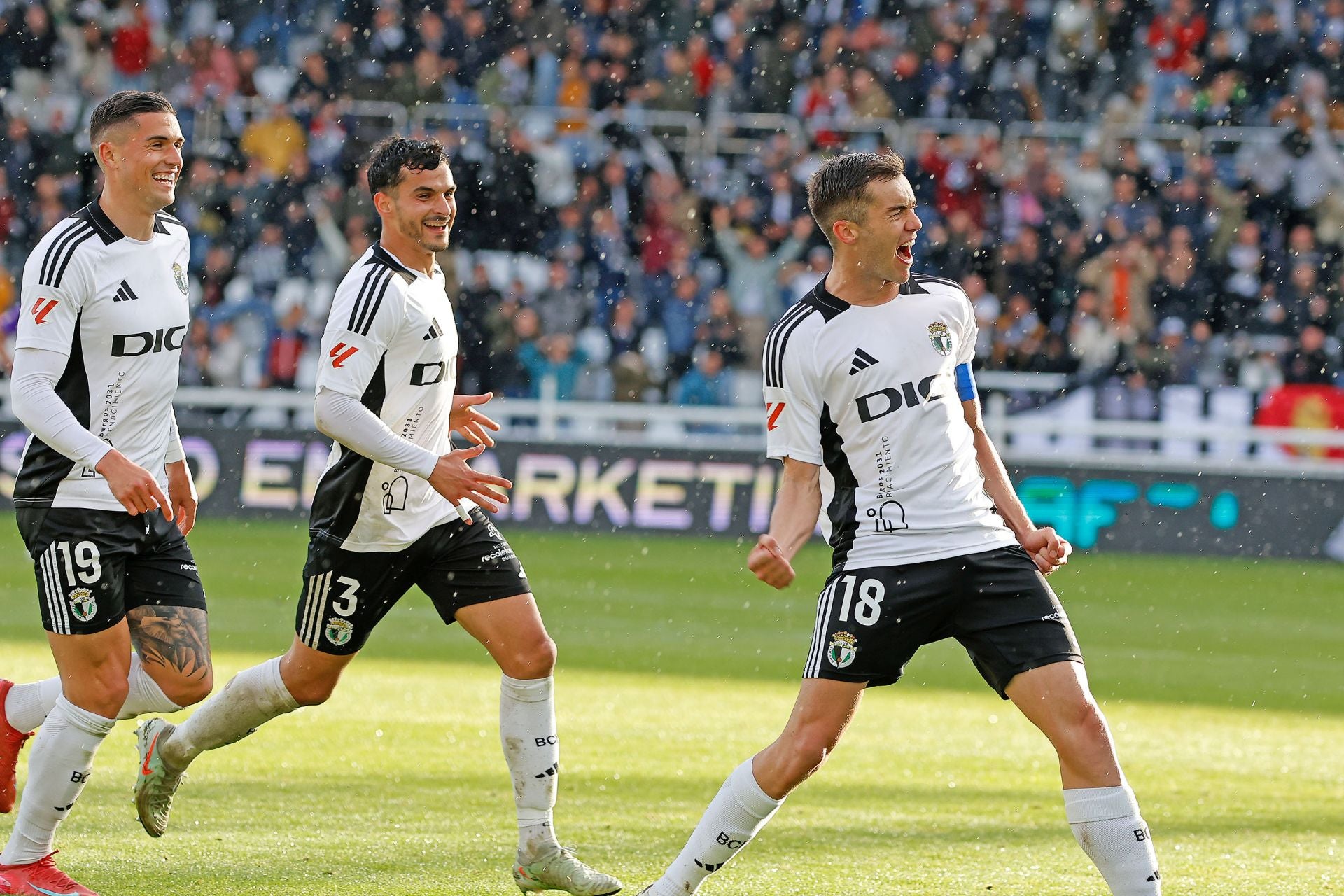 El partidazo del Burgos CF frente al Córdoba, en imágenes