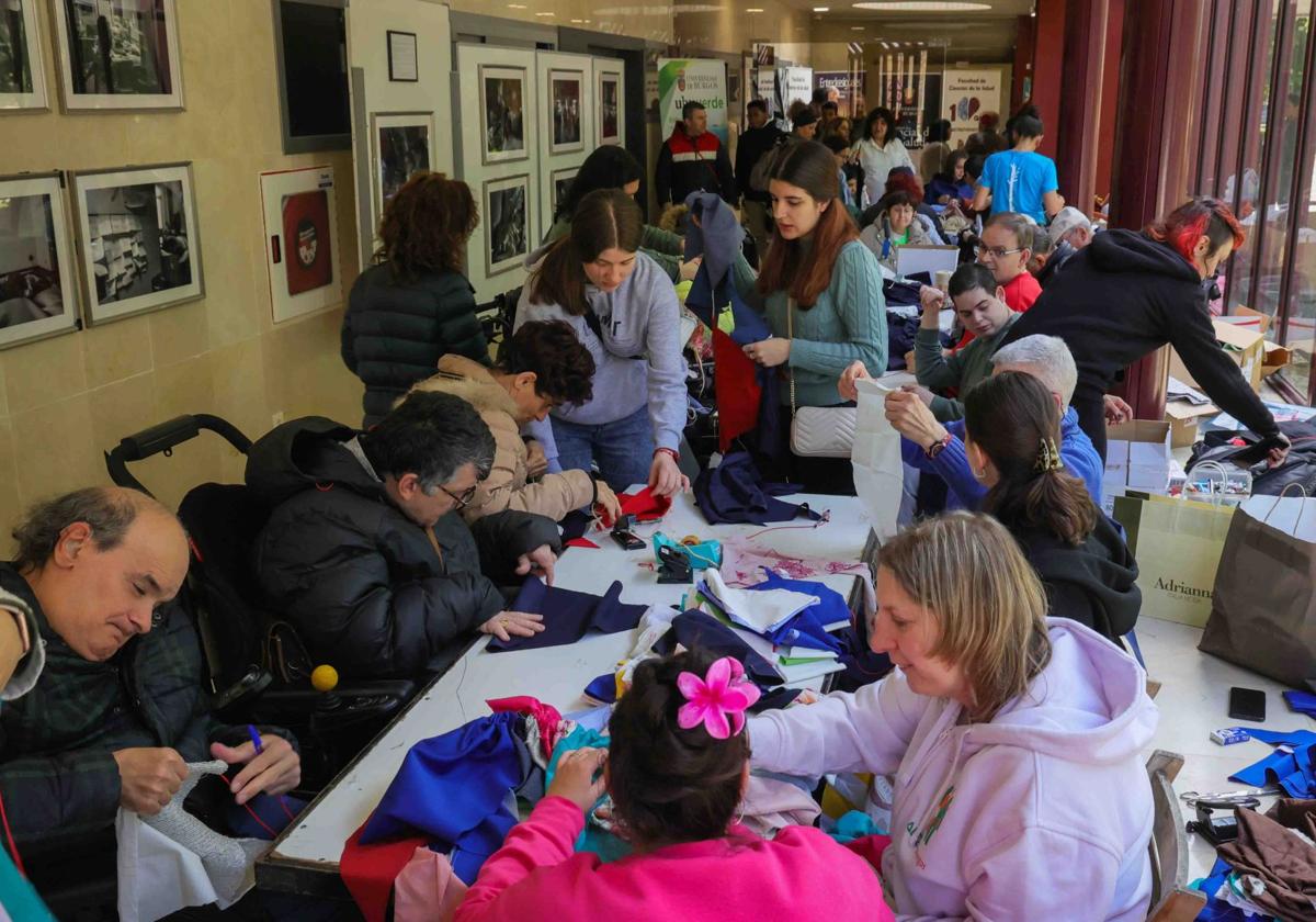 Los jardines de la Facultad de Ciencias de la Salud de la UBU se preparan para el InFestival
