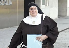 La exabadesa de Belorado, Laura García de Viedma.