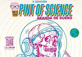 Imagen del cartel de Pint of Sciencie.