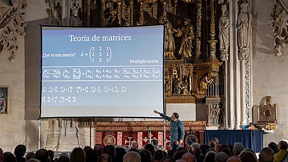 Segunda conferencia del VI ciclo 'Matemáticas en la Catedral de Burgos'