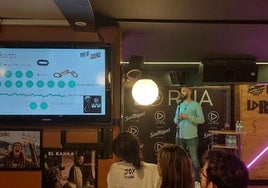 Imagen de una charla del 'Pint of Science', en una edición pasada.