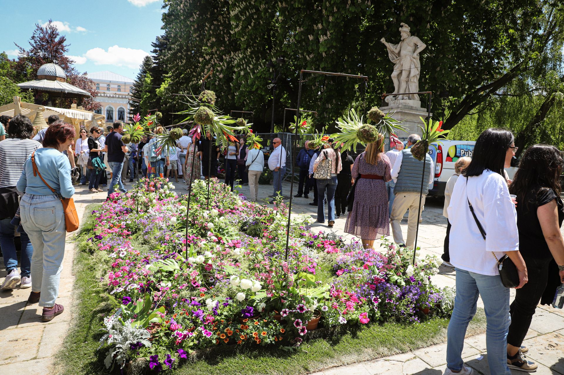 La Fiesta de las Flores de Burgos, en imágenes