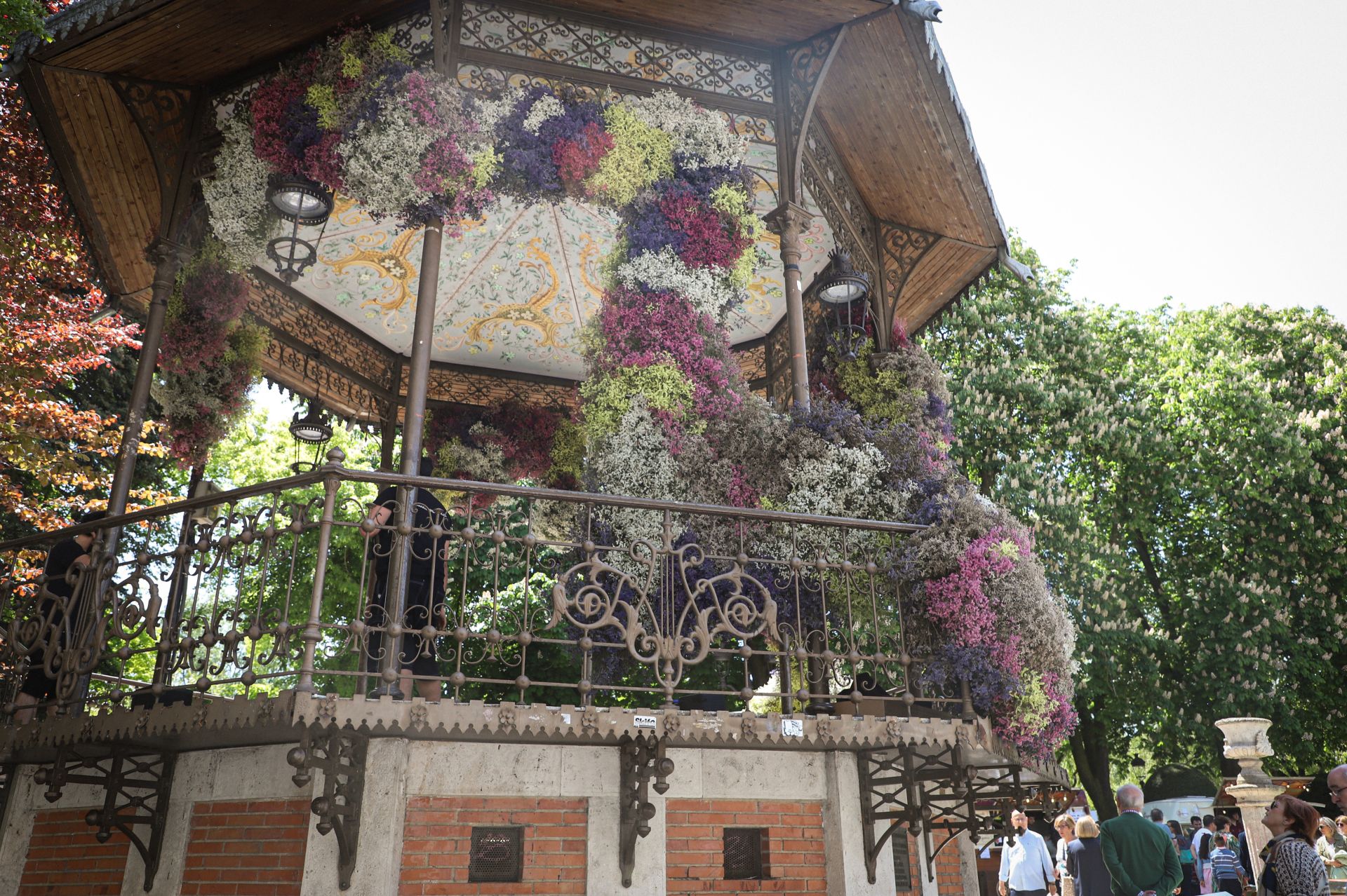 La Fiesta de las Flores de Burgos, en imágenes