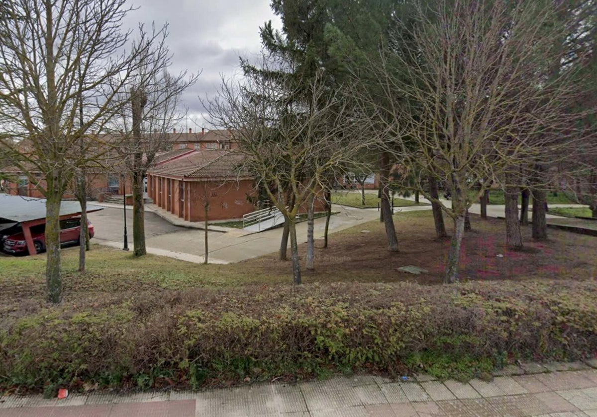 Entorno del actual centro de salud de Roa y su zona básica.