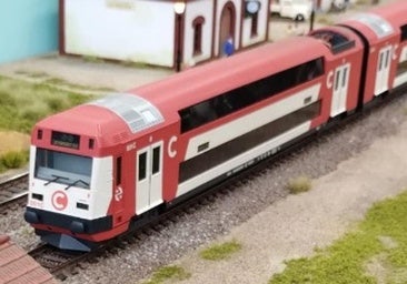 Cientos de trenes en miniatura invaden un pueblo de Burgos: «Muchos adultos se emocionan viéndolos»
