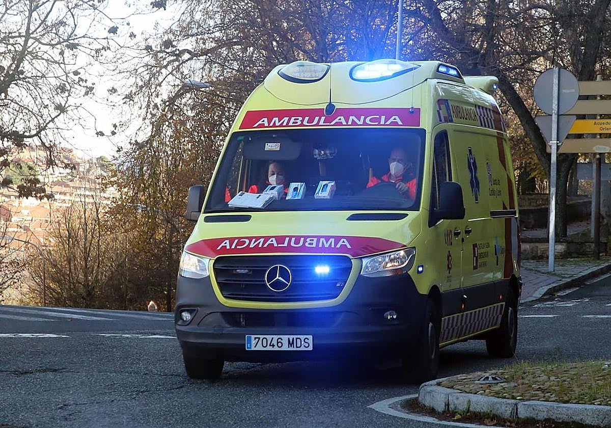 Imagen de archivo de una ambulancia.