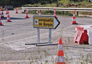 Arrancan las esperadas obras en la rotonda del aeropuerto de Burgos con cortes de tráfico hasta agosto