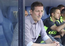 Luis Miguel Ramis en La Rosaleda