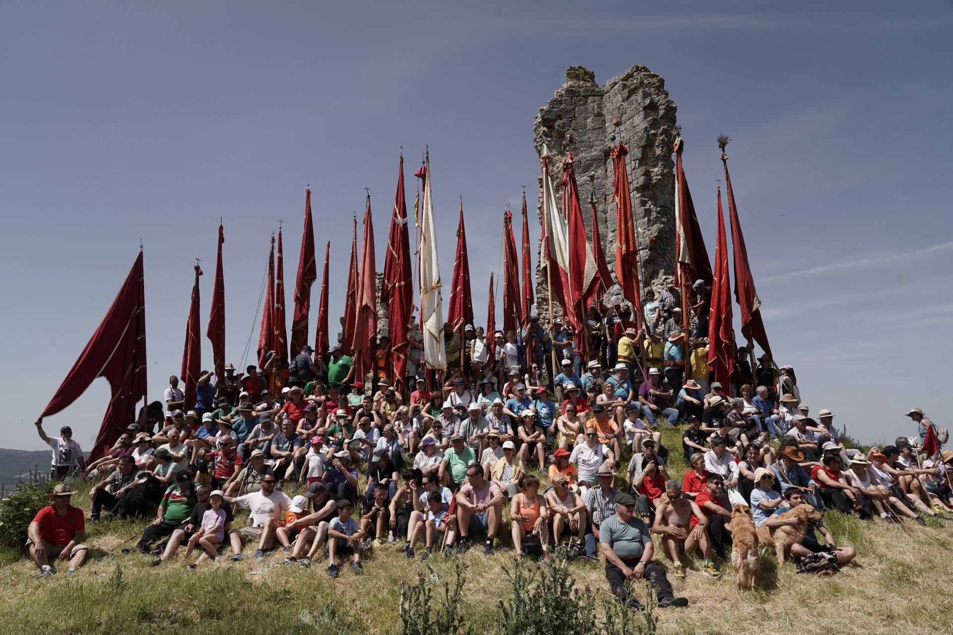 Así ha sido en imágenes la Subida de Pendones al Castillo de Lara