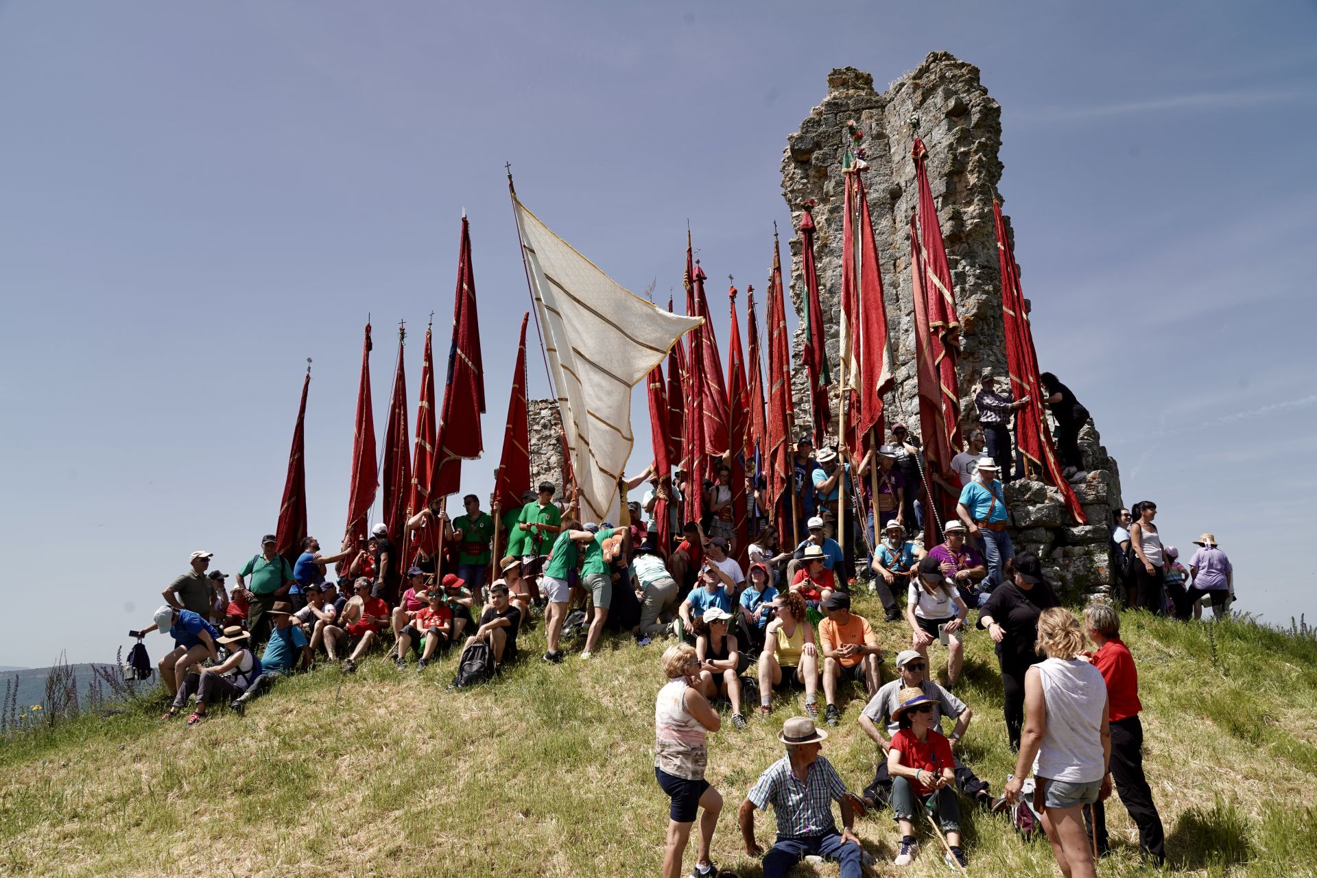 Así ha sido en imágenes la Subida de Pendones al Castillo de Lara