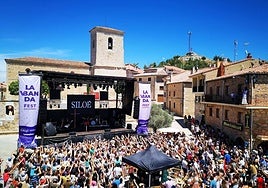 Concierto del grupo Siloé en una edición anterior del Lavandafest.