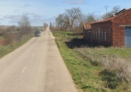 Carretera objeto de la obra a la altura de Sordillos.