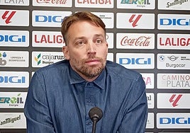 Miguel Pérez Cuesta 'Michu', director deportivo del Burgos CF.