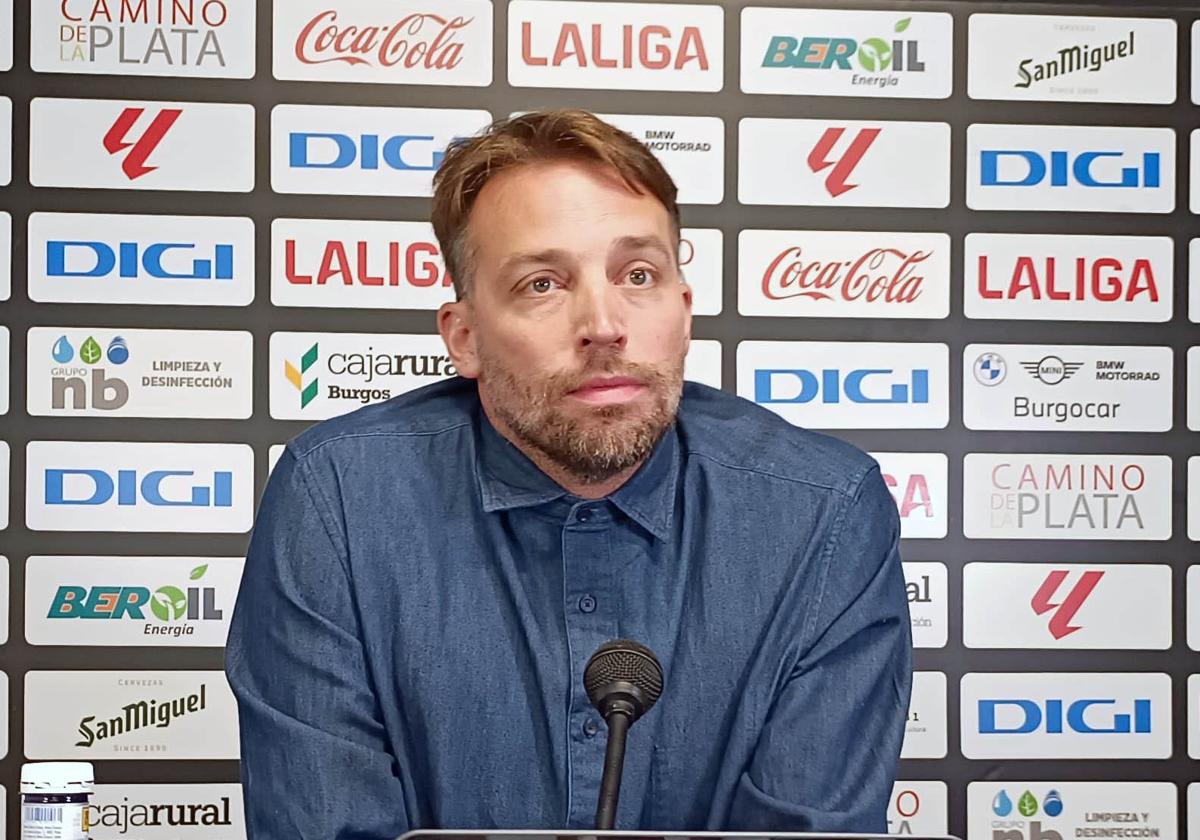 Miguel Pérez Cuesta 'Michu', director deportivo del Burgos CF.