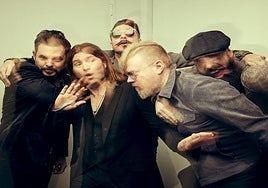 Integrantes del grupo Rival Sons.