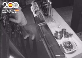 Robo en un bar del centro de Burgos.