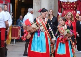 Proclamación de reina y damas de Burgos en 2024.