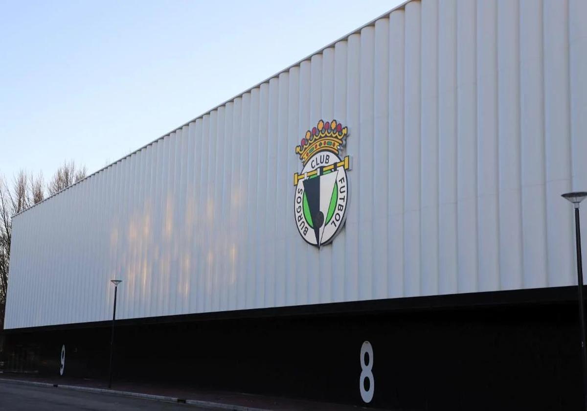 Estadio del Burgos CF.