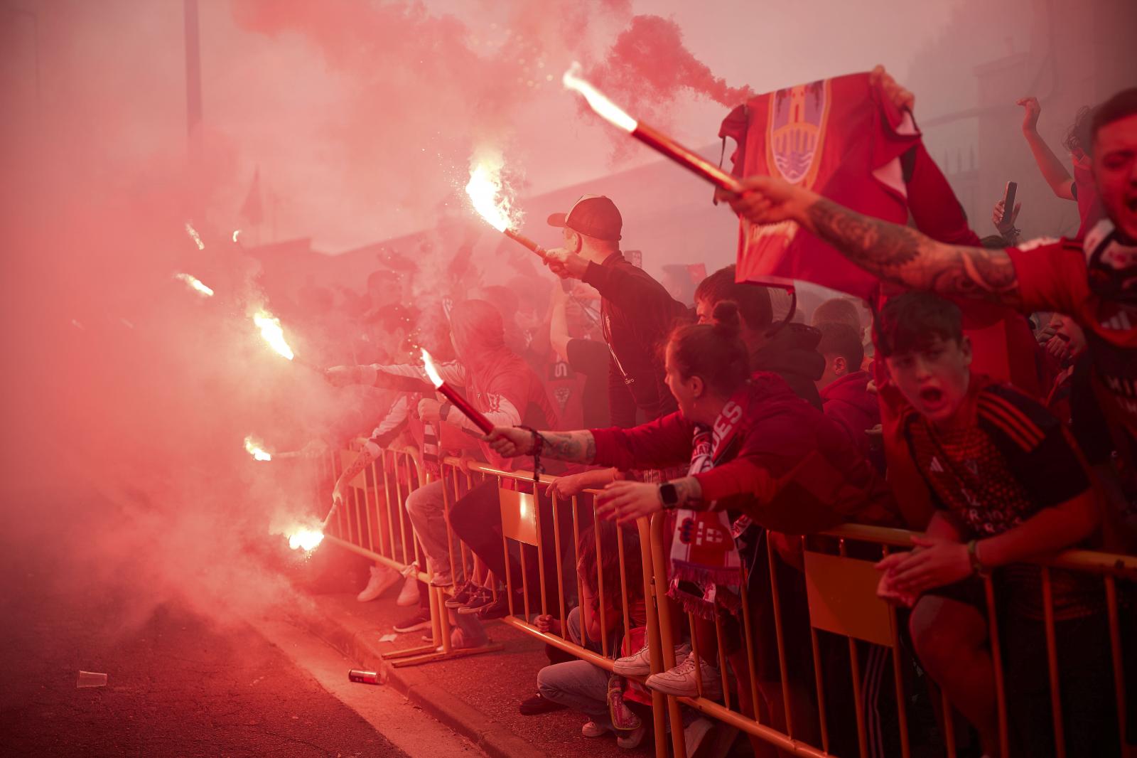 La victoria del Mirandés en Anduva, en imágenes