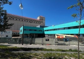 Aspecto reciente de las obras en el Centro de Salud García Lorca