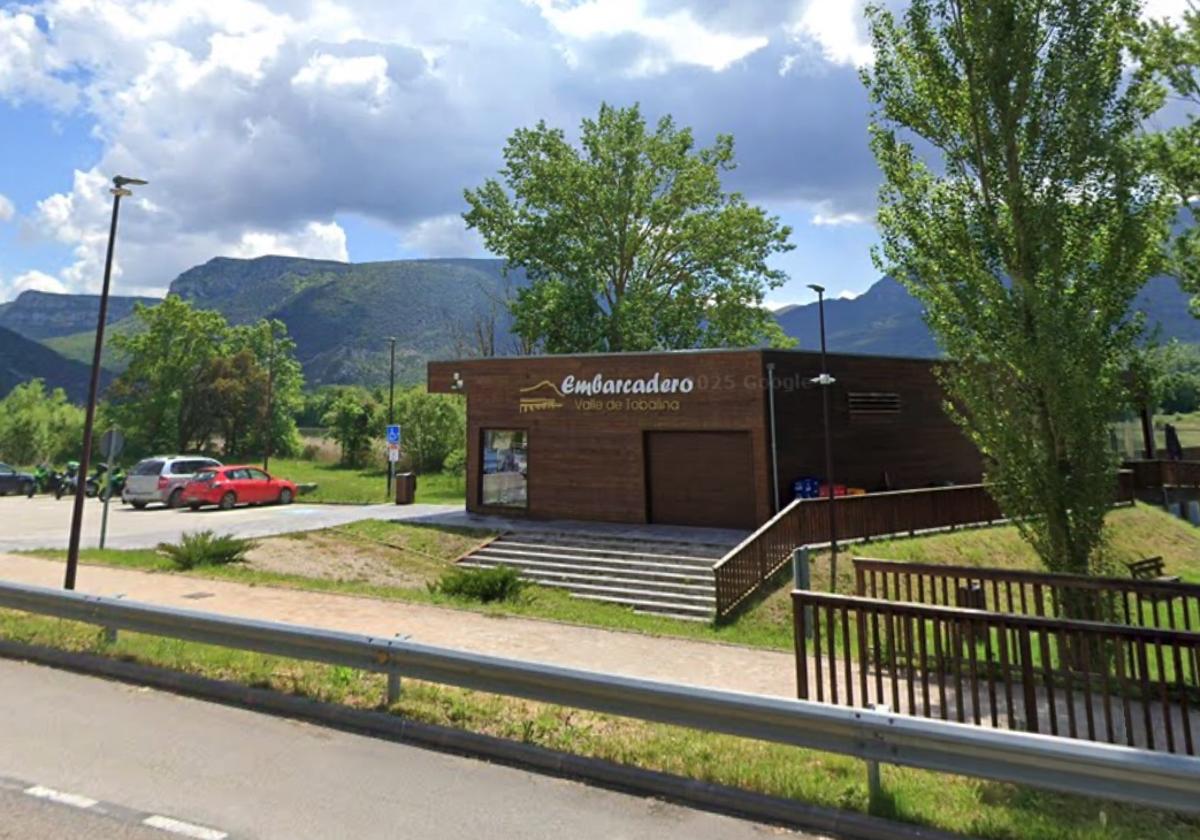 Zona del embarcadero de San Martín de Don.