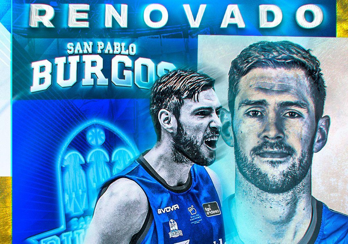 Jón Axel Guðmundsson seguriá una temporada más en el San Pablo Burgos