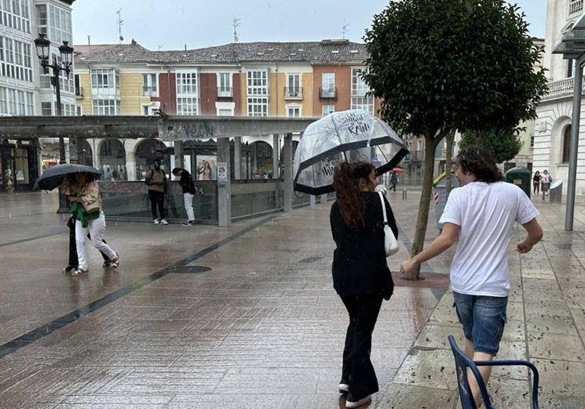Se preven tormentas en parte de la provincia de Burgos.