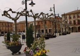 Plaza Mayor de Villadiego.