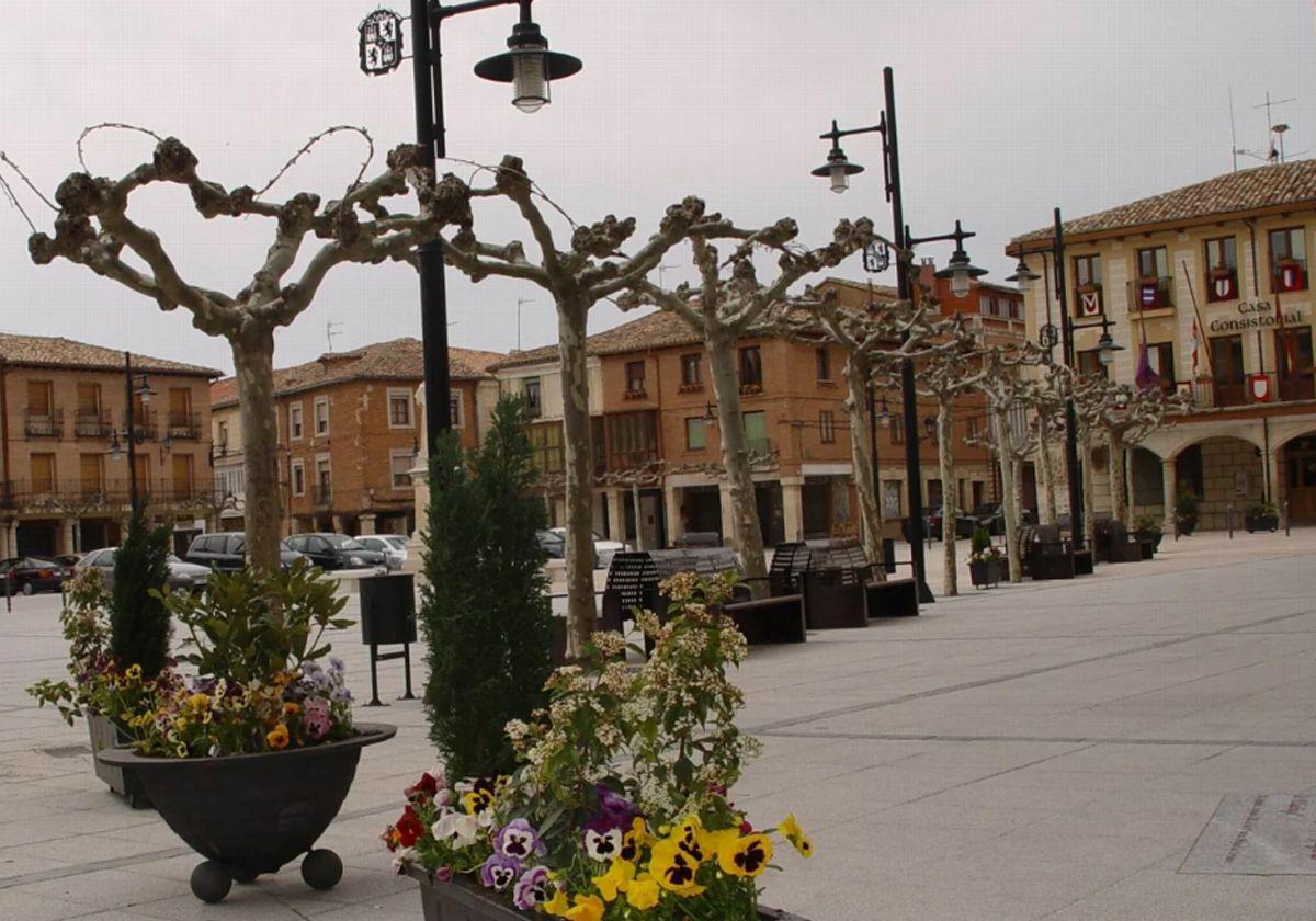 Plaza Mayor de Villadiego.