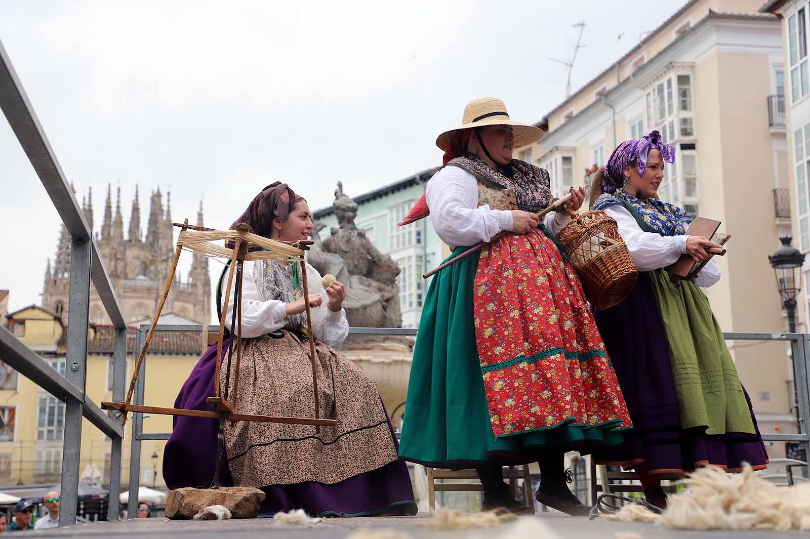 La fiesta del esquileo en Burgos, en imágenes