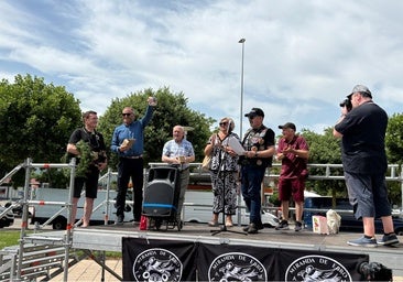 Las motos y la solidaridad reavivan Miranda en un domingo de resaca emocional