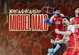 Miguel Malo, nuevo jugador del Balonmano Burgos