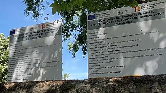 Patrimonio Nacional y el Ayuntamiento de Burgos presentarán el 'nuevo' Parral en septiembre