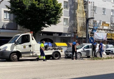 Herido un joven en la colisión entre un turismo y un todoterreno en Burgos