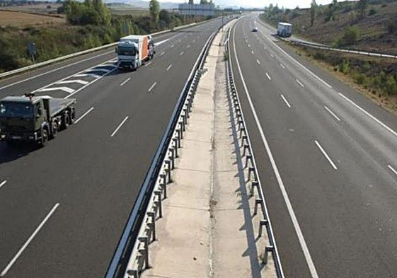 Imagen de archivo de la AP-1 a su paso por Burgos.
