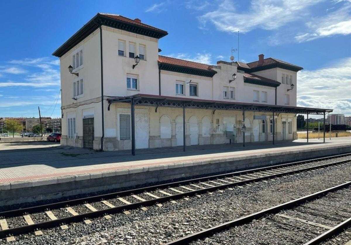 Estación del Montecillo en Aranda de Duero