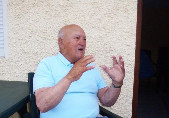 Evaristo Concha Ojeda (87 años) explica cómo era la vida del tejero.