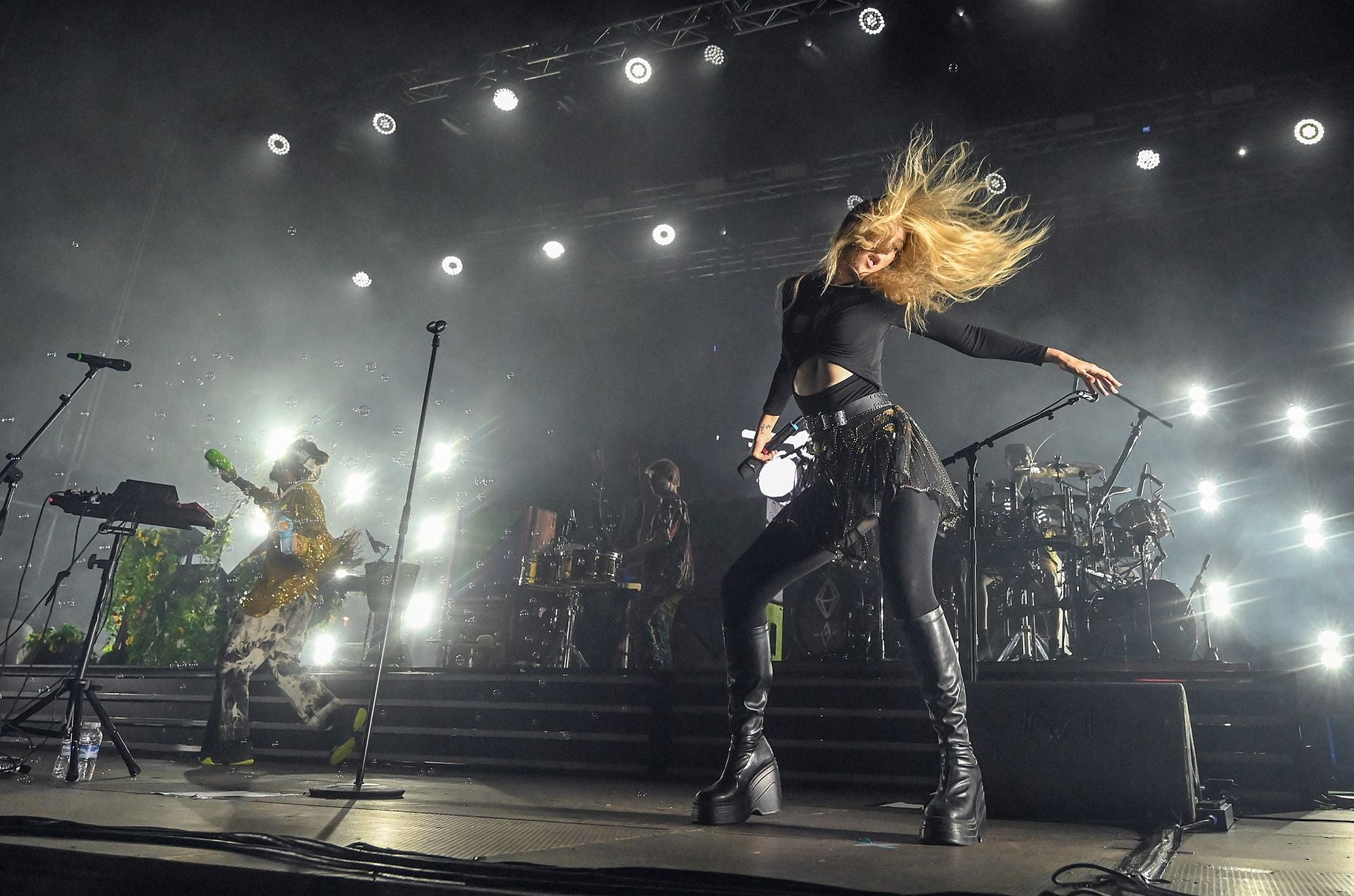Todas las imágenes del concierto de Crystal Fighters en Burgos
