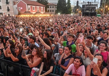 El concierto de Abraham Mateo en los Sampedros, en imágenes