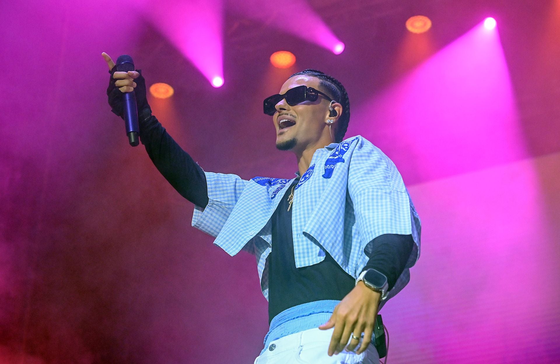 El concierto de Abraham Mateo en los Sampedros, en imágenes