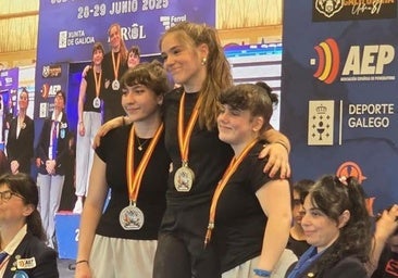La burgalesa María Ibáñez revalida el título de campeona de España de powerlifting