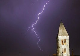 Tormenta eléctrica.