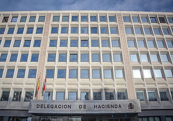 Imagen de archivo de la delegación de la Agencia Tributaria en Burgos.