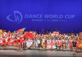 Dance World Cup en Burgos.