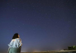 Lluvia de estrellas.