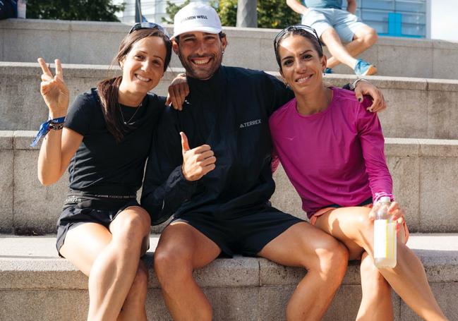 Inés Astrain, Sergio Turull y Lidia Campo