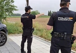 Imagen de archivo de la Policía Nacional durante la búsqueda de una persona.